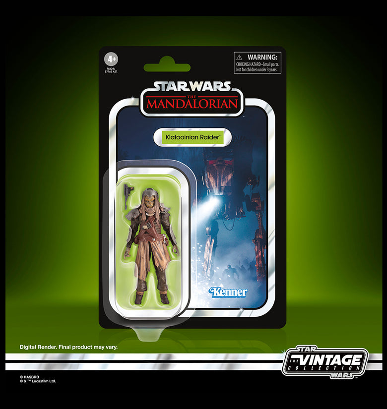 Star Wars The Vintage Collection - The Mandalorian - Klatooinian Rider SDCC2022 F5628