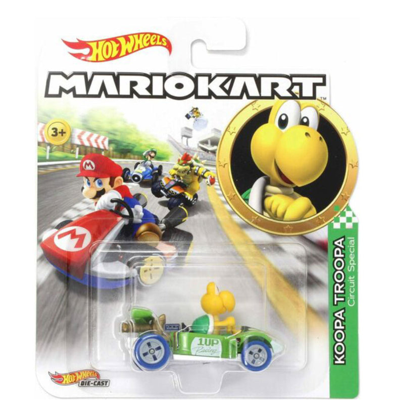 HOT WHEELS MARIO KART KOOPA TROOPA 1:64 GBG25